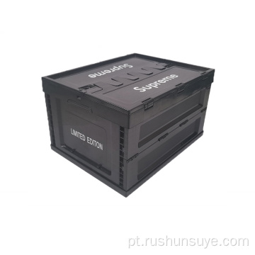 53L Black Fashion Dolding Box com capa